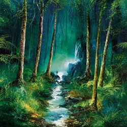 Forest of Light by Philip Gray - Hand Finished Limited Edition on Canvas sized 20x20 inches. Available from Whitewall Galleries